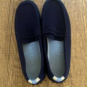 Navy Blue Rothy’s Driver Loafers